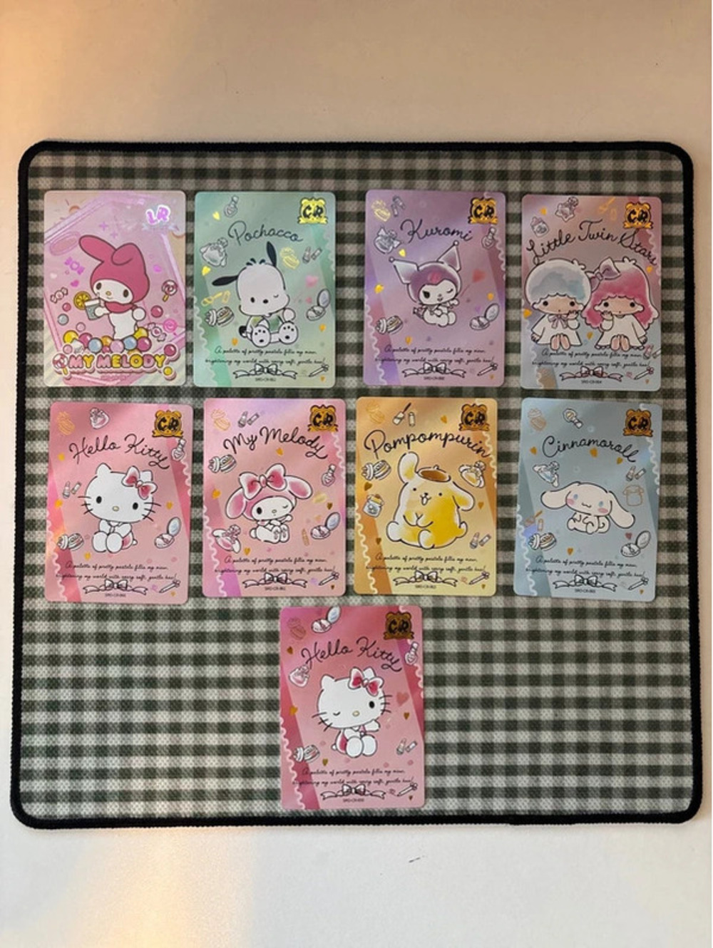 Sanrio cr HITS - trading card lot of 9